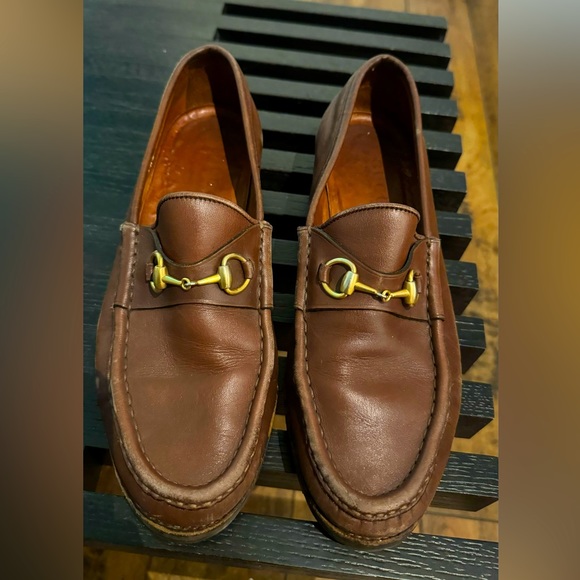GUCCI HORSEBIT VINTAGE LOAFERS - Picture 3 of 5